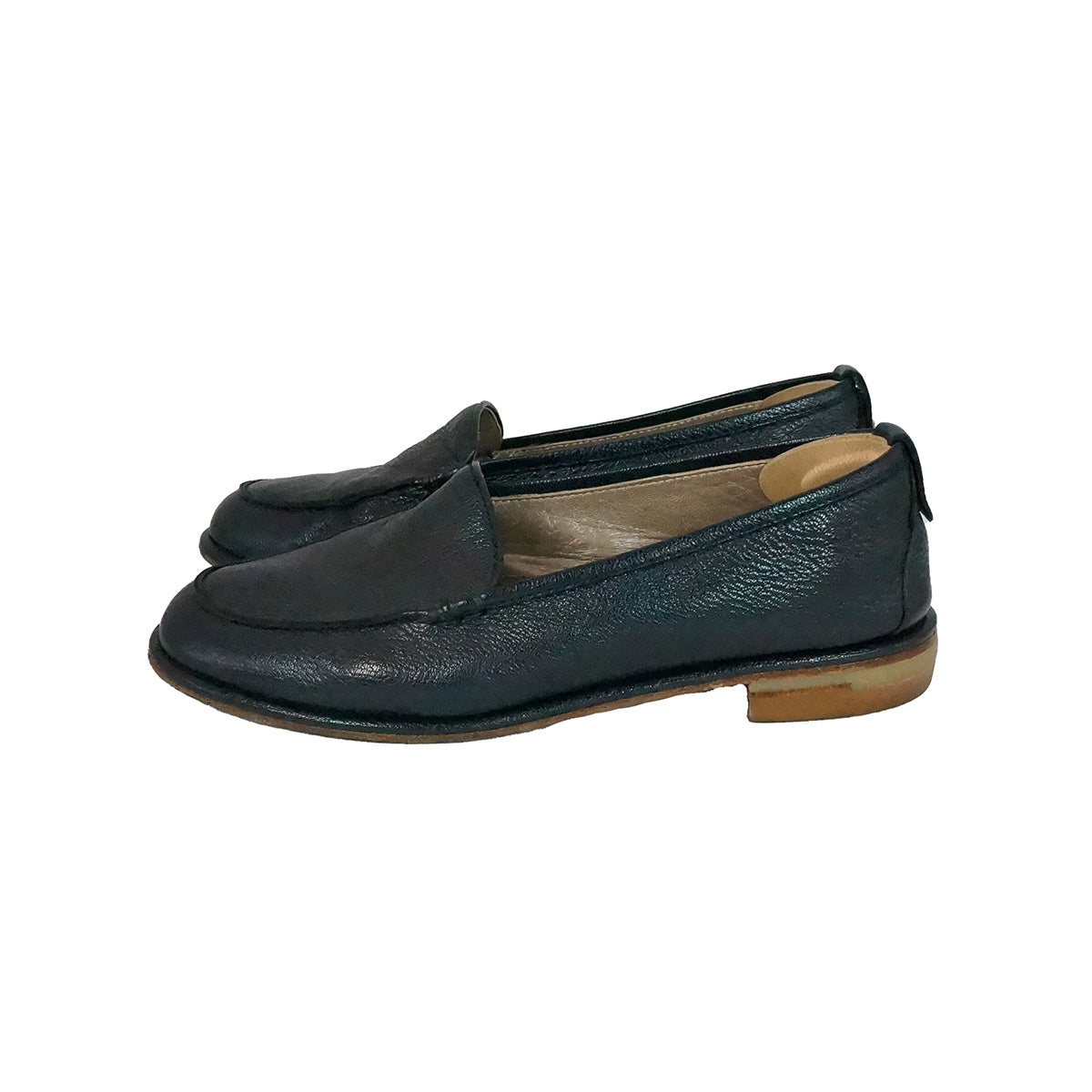 Sapato Mocassim Azul Escuro
