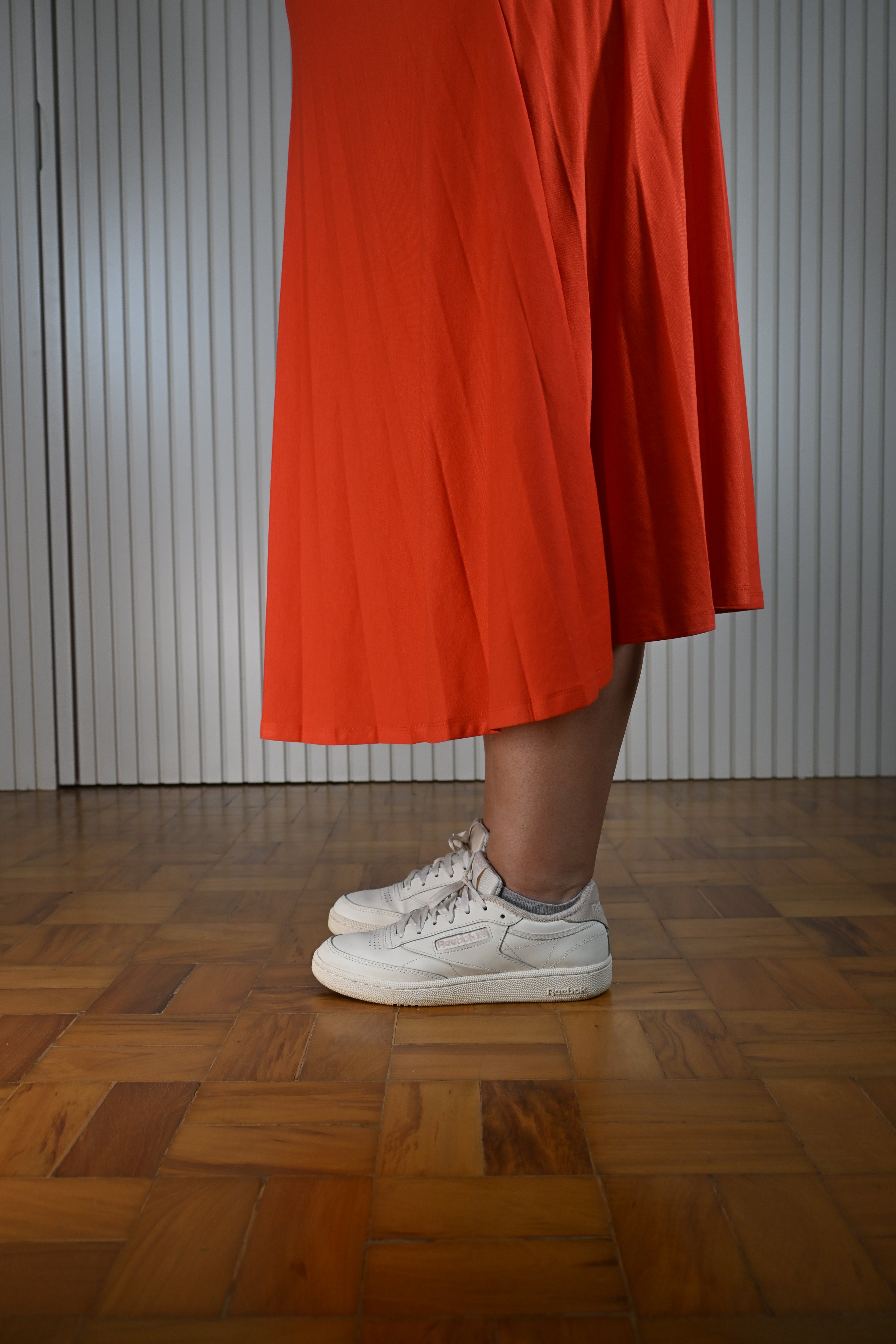 Tênis Branco com Detalhes Rosa