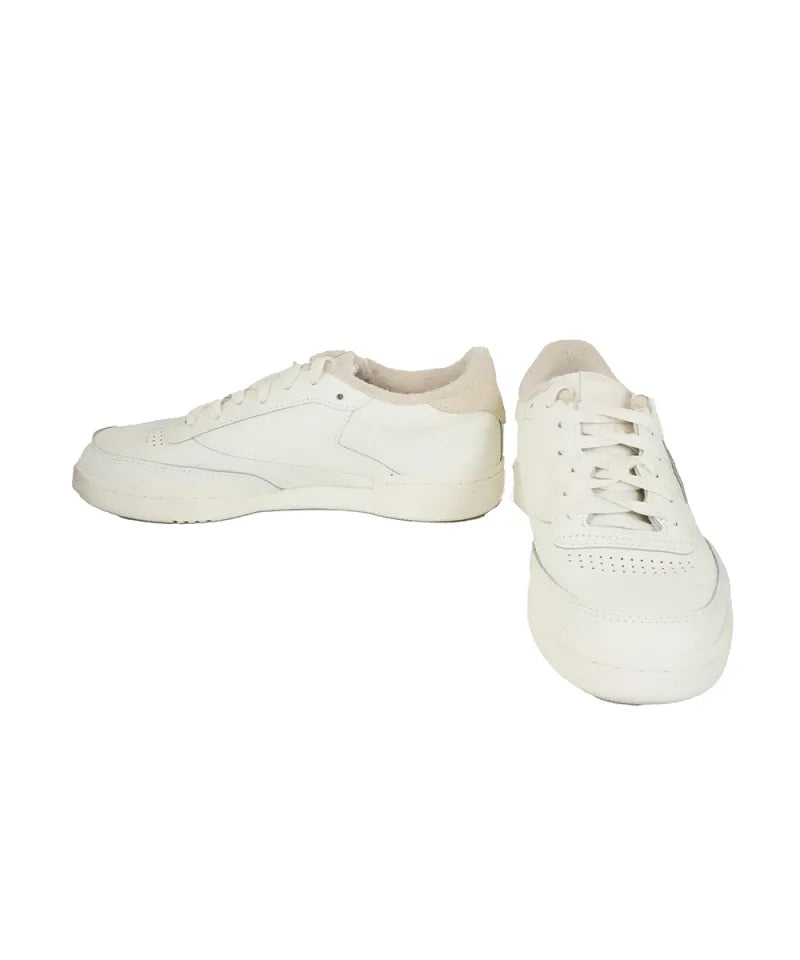 Tênis Branco com Detalhes Rosa