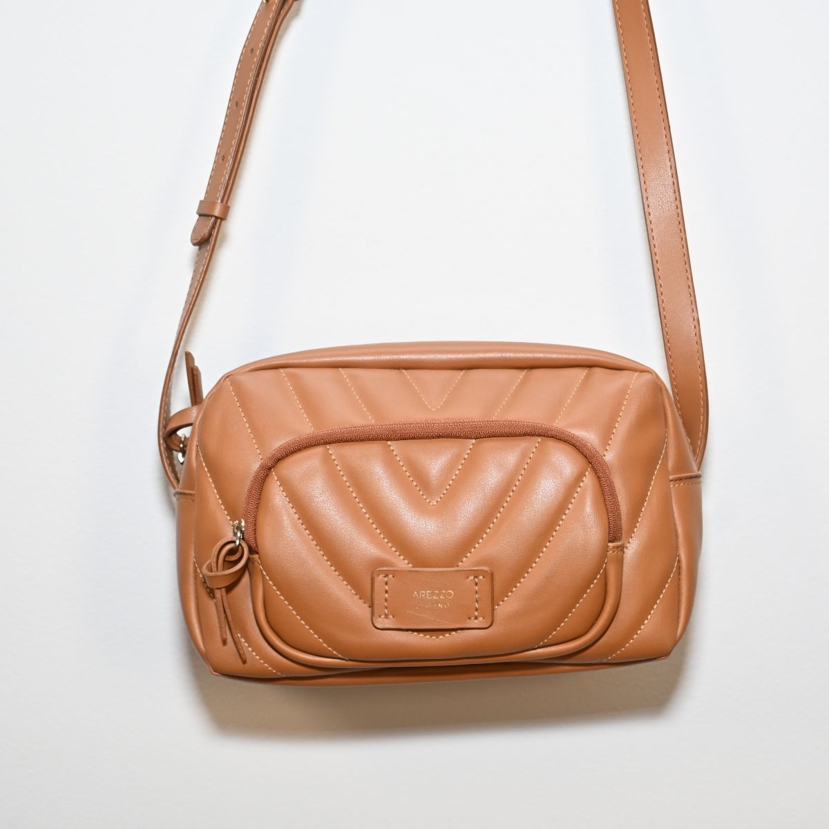Bolsa tiracolo bege