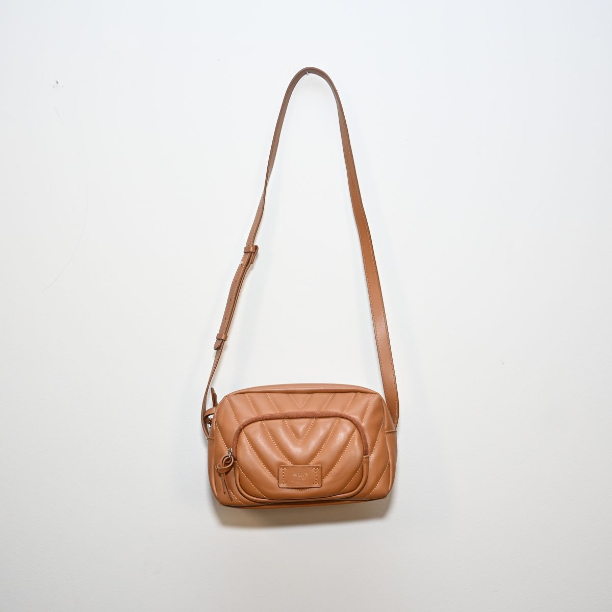 Bolsa tiracolo bege