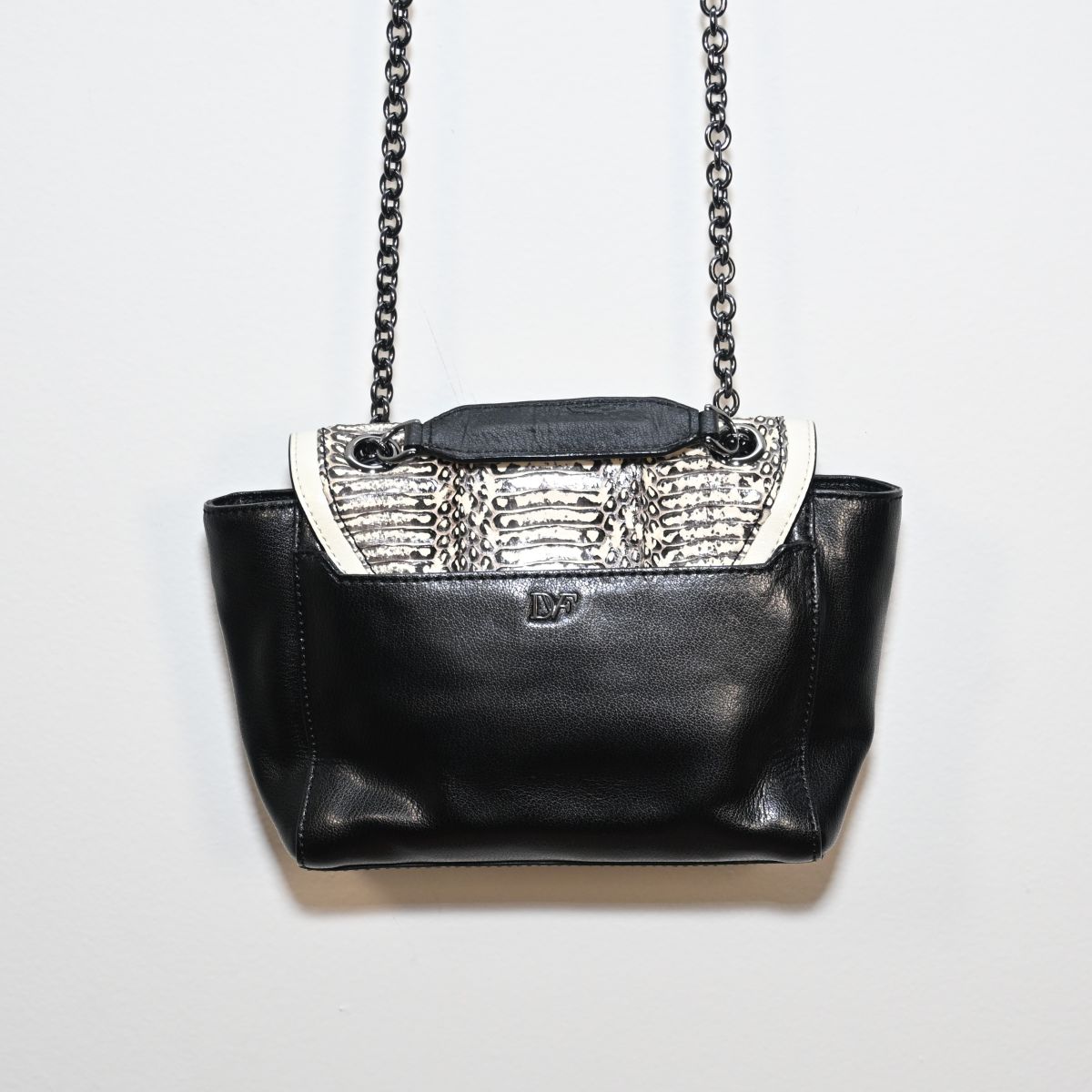 Bolsa couro de cobra
