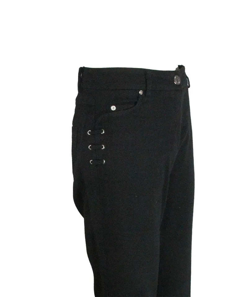 Calça Preta Reta