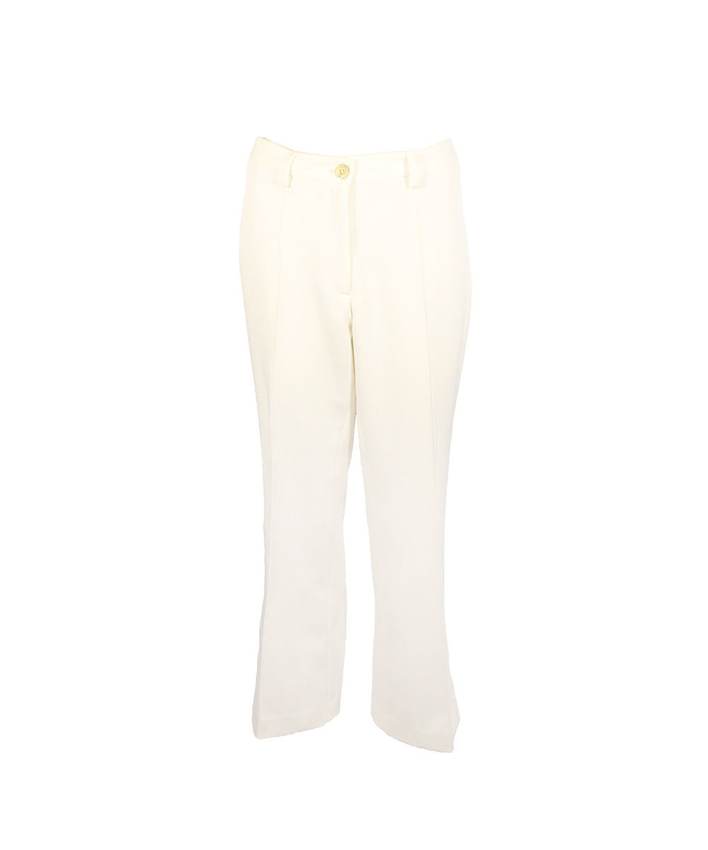 Calça Branca Reta