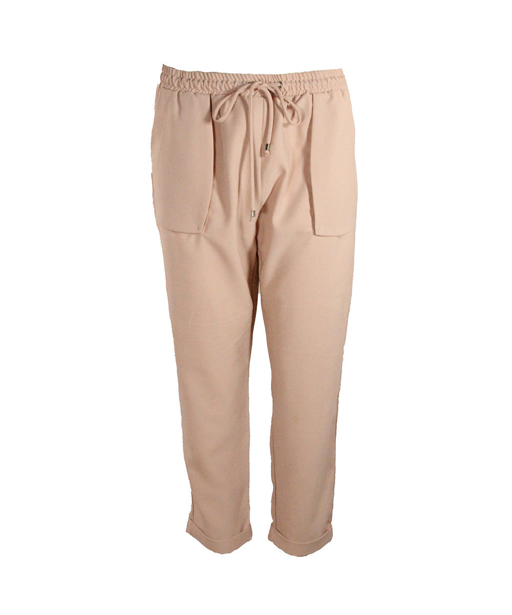 Calça Rosa Claro com Amarração