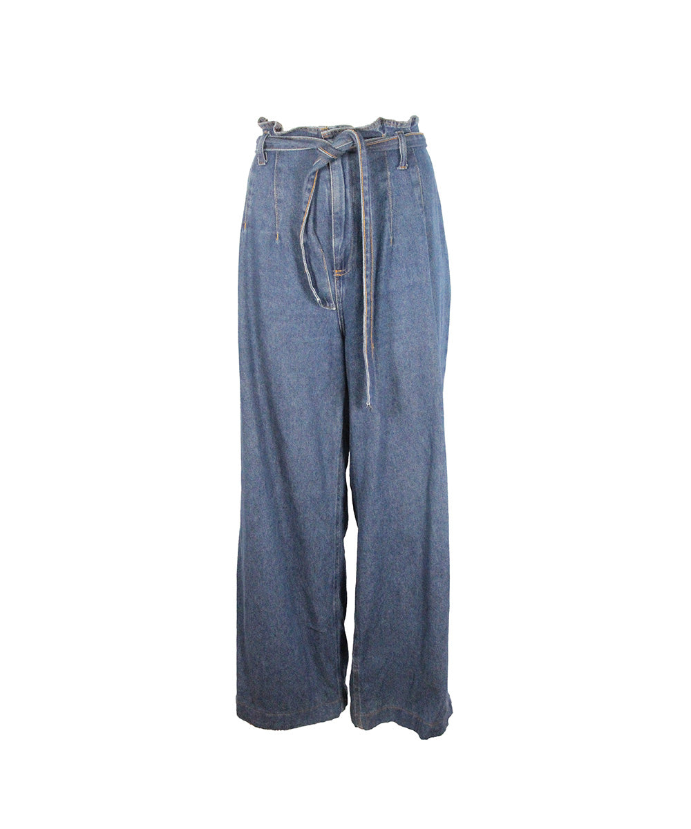 Calça Jeans Pantalona