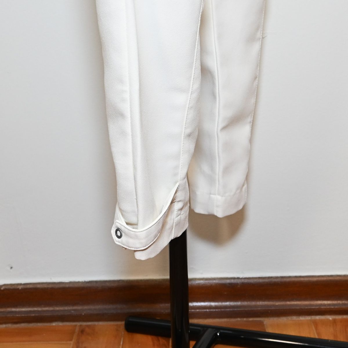 Calça de alfaiataria branca