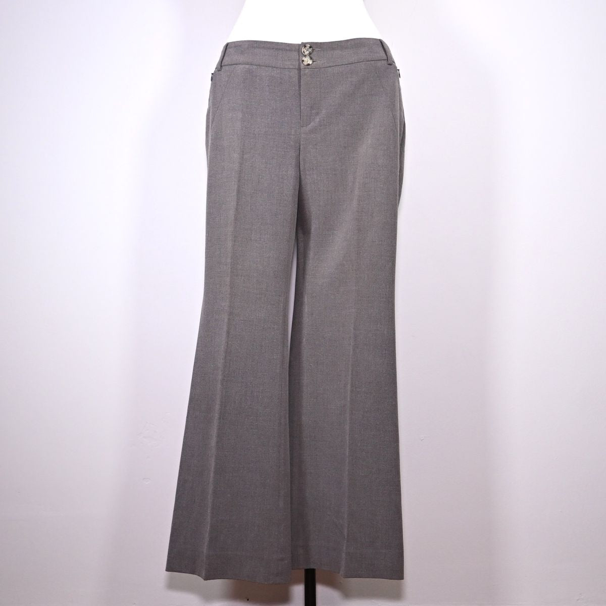 Calça flare marrom