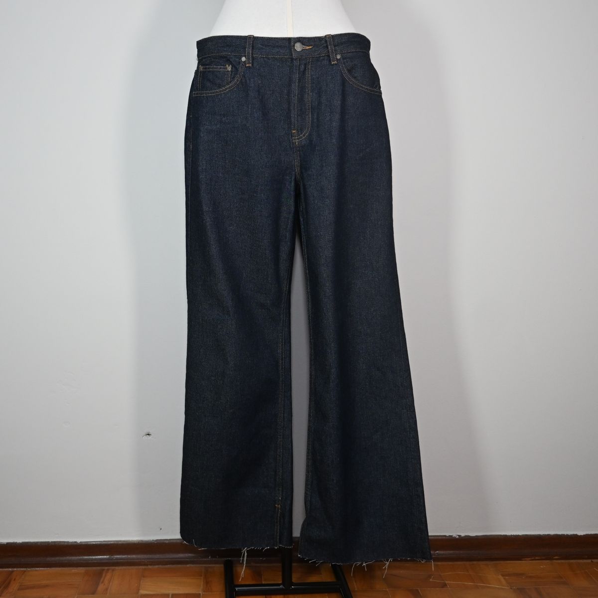 Calça jeans reta