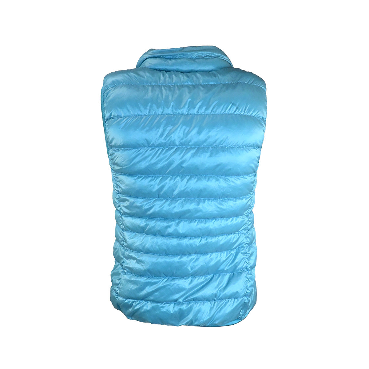 Colete puffer azul claro