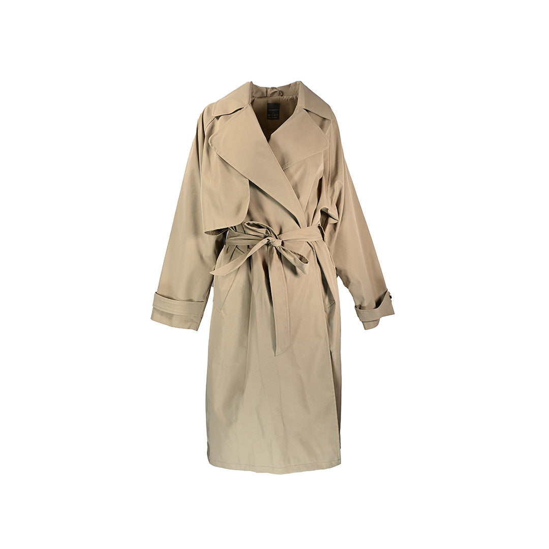 Trench Coat Oversized Bege