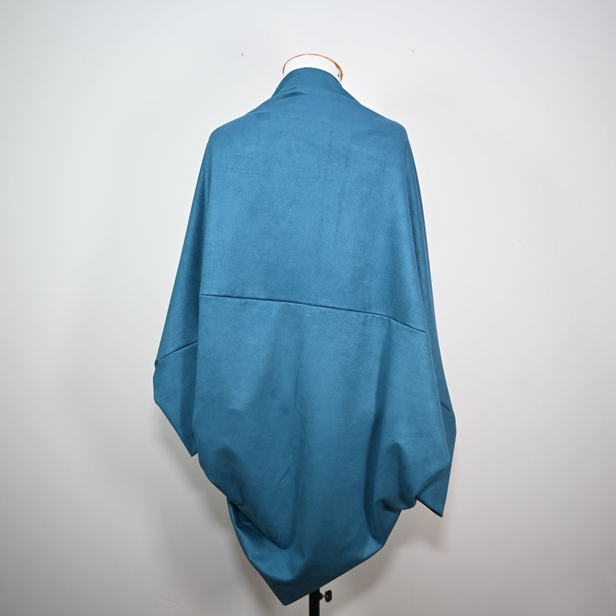 Kimono de sued azul