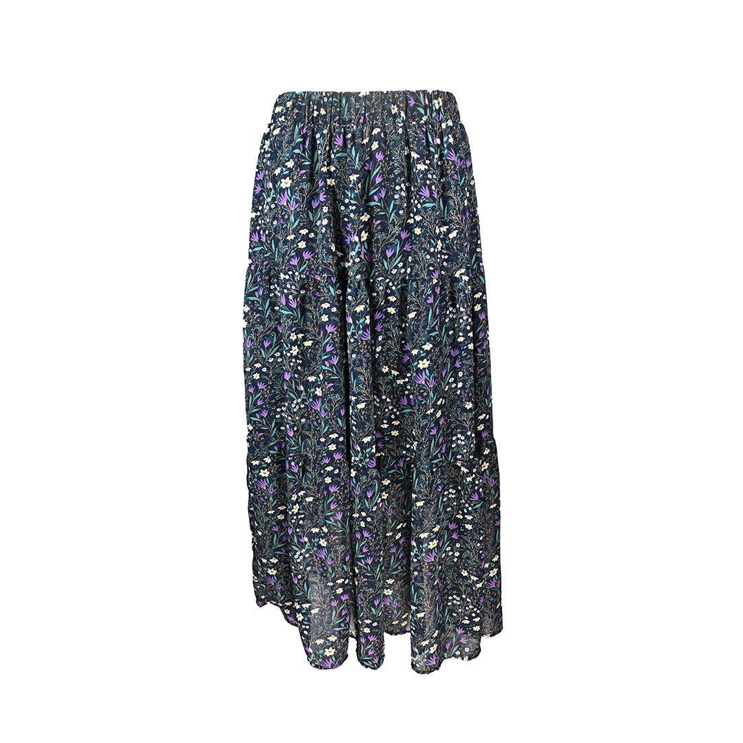 Saia Midi Estampada