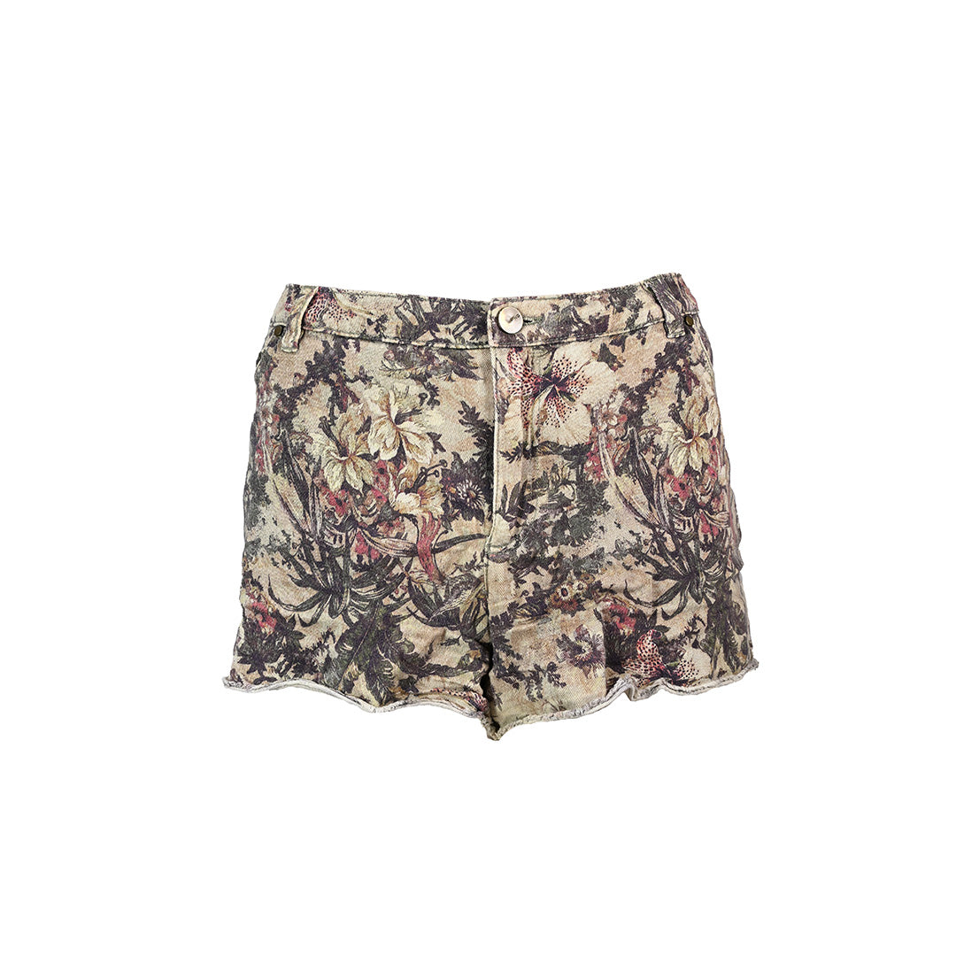 Shorts estampado floral