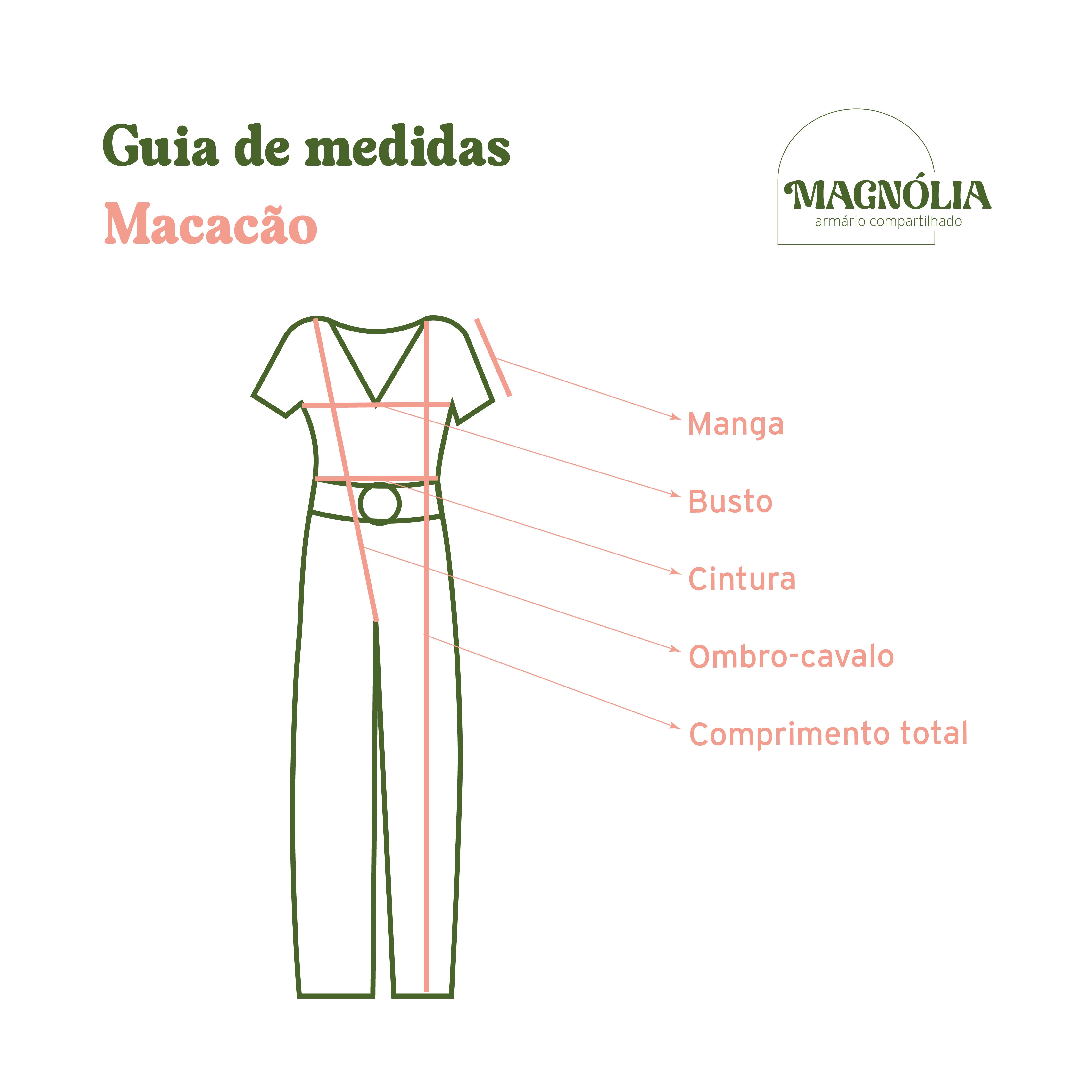 Macacão jardineira de jeans azul