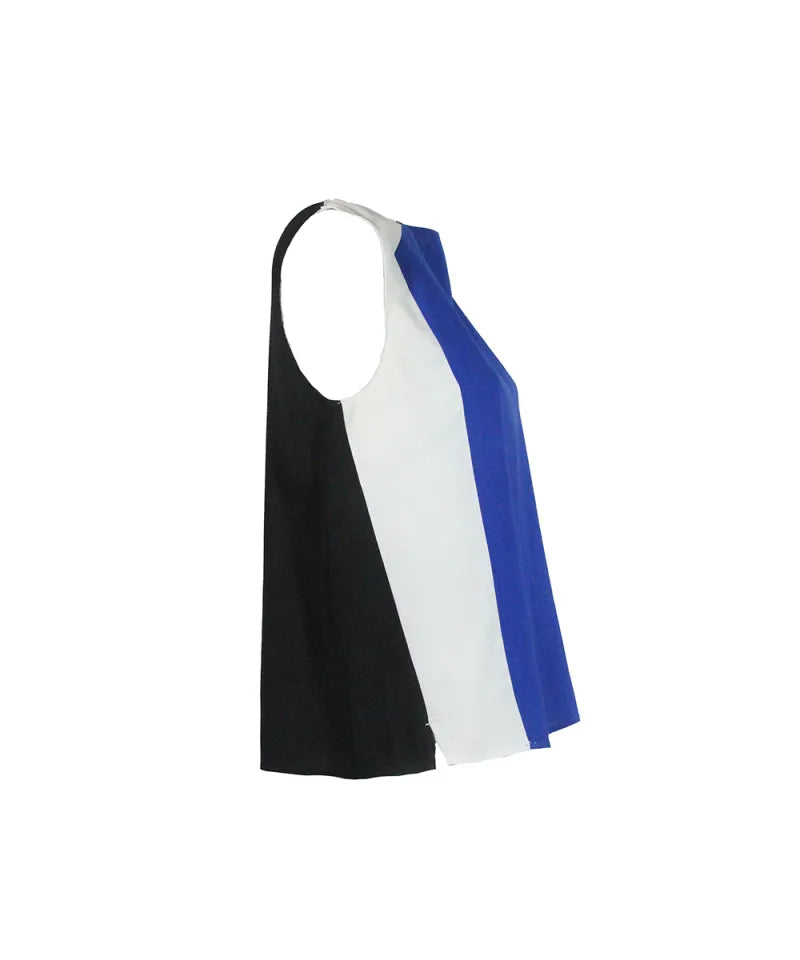 Regata Azul Branca e Preta