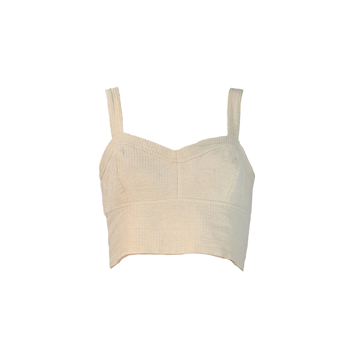 Cropped regata creme