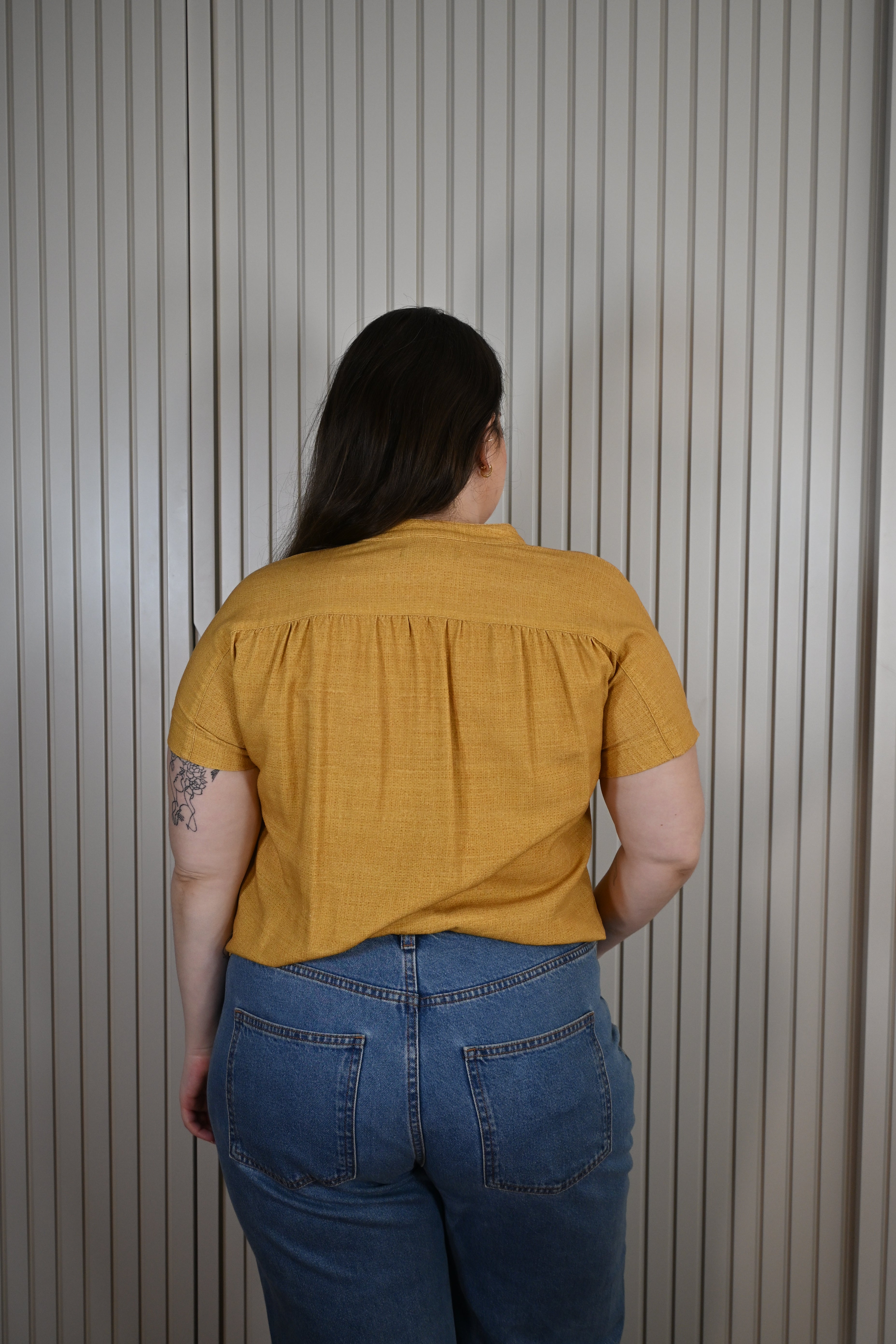 Camisa Amarelo Mostarda
