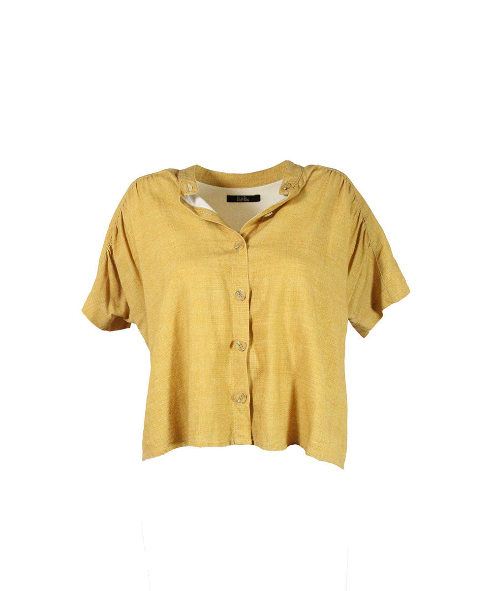 Camisa Amarelo Mostarda
