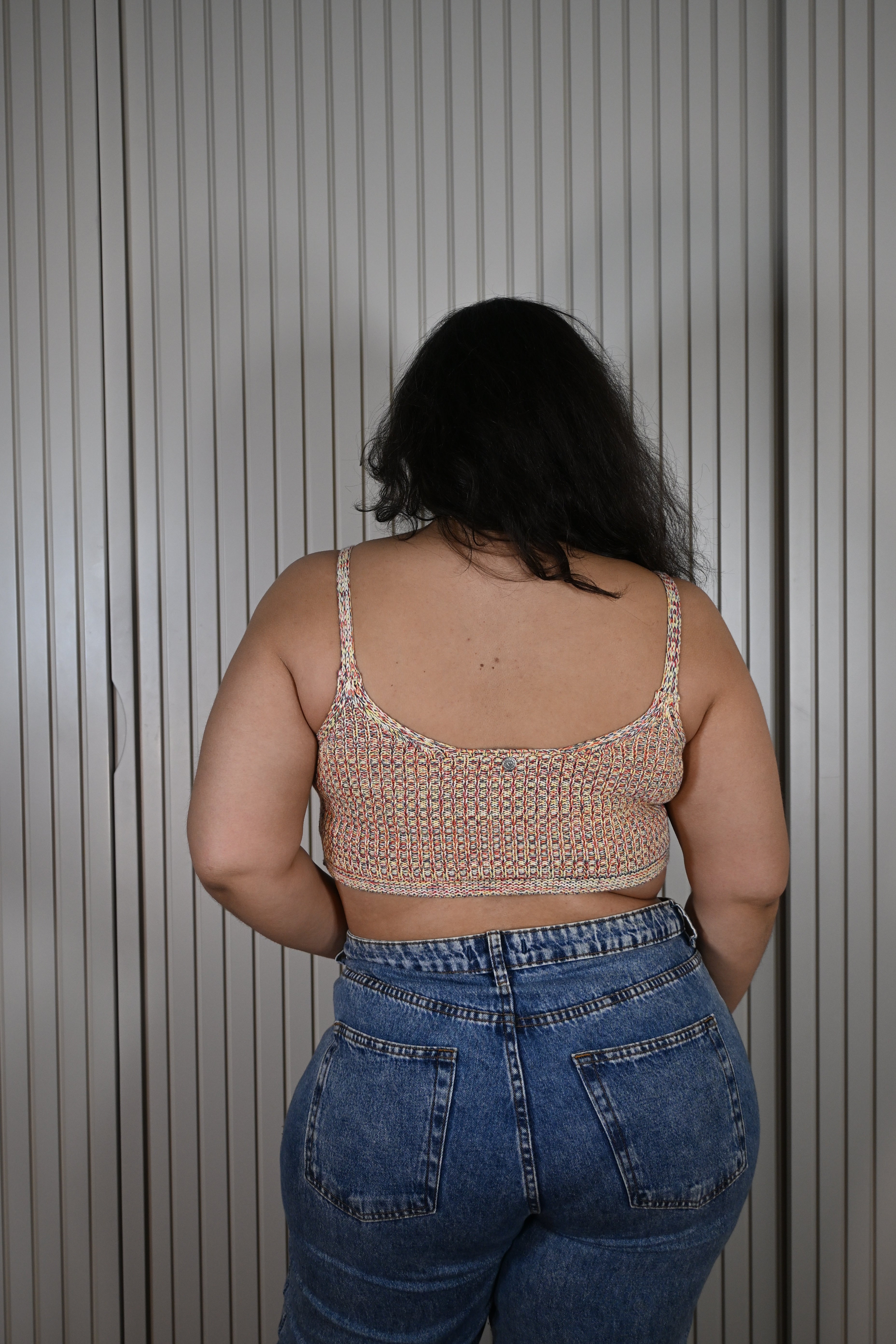 Cropped de Malha Multicores