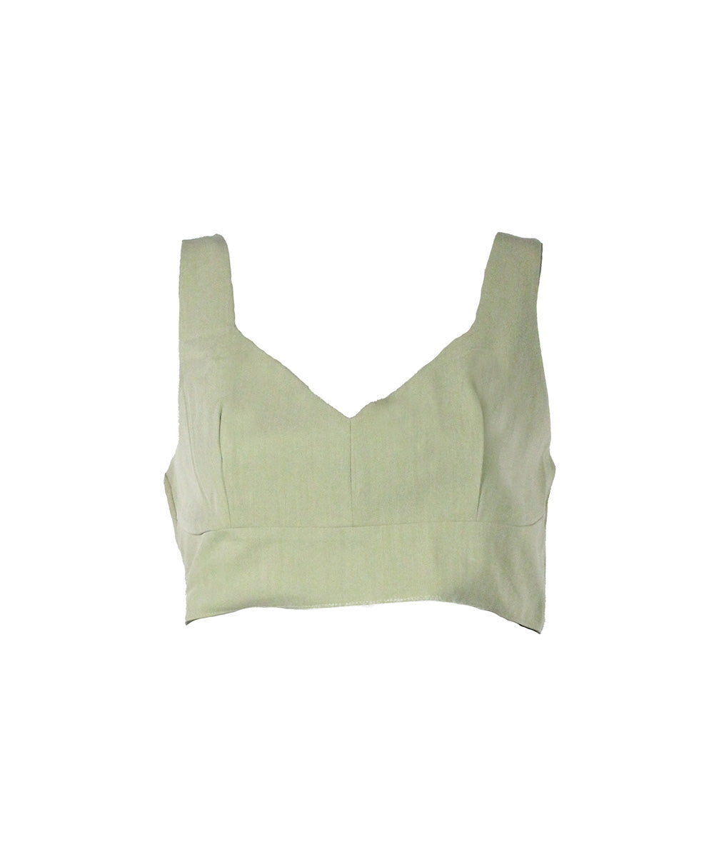 Cropped Regata Verde Pistache