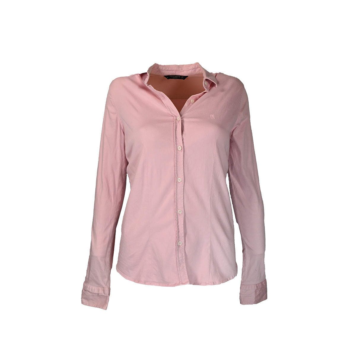 Camisa rosa lisa