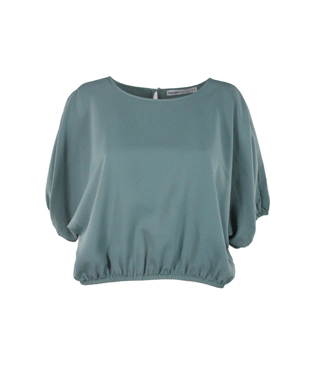 Camiseta Azul Acizentado