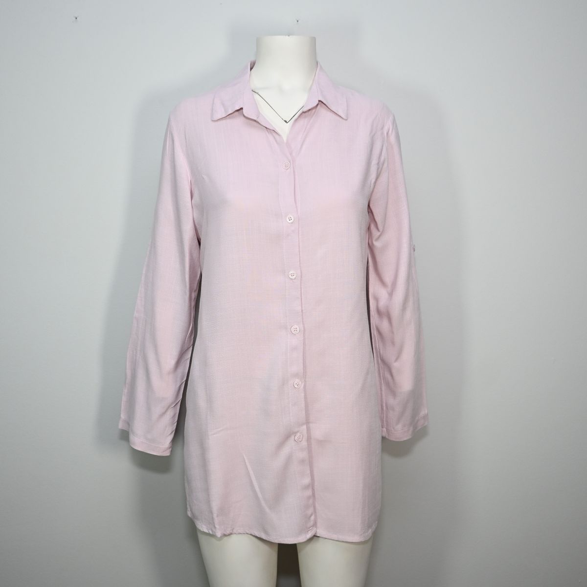 Camisão rosa claro