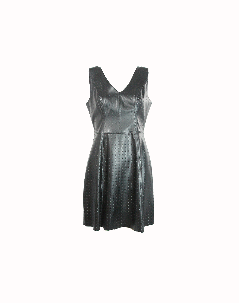 Vestido Curto Preto Courinho
