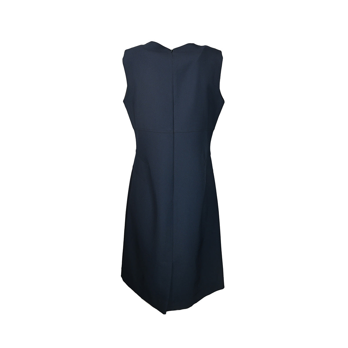 Vestido curto social azul marinho