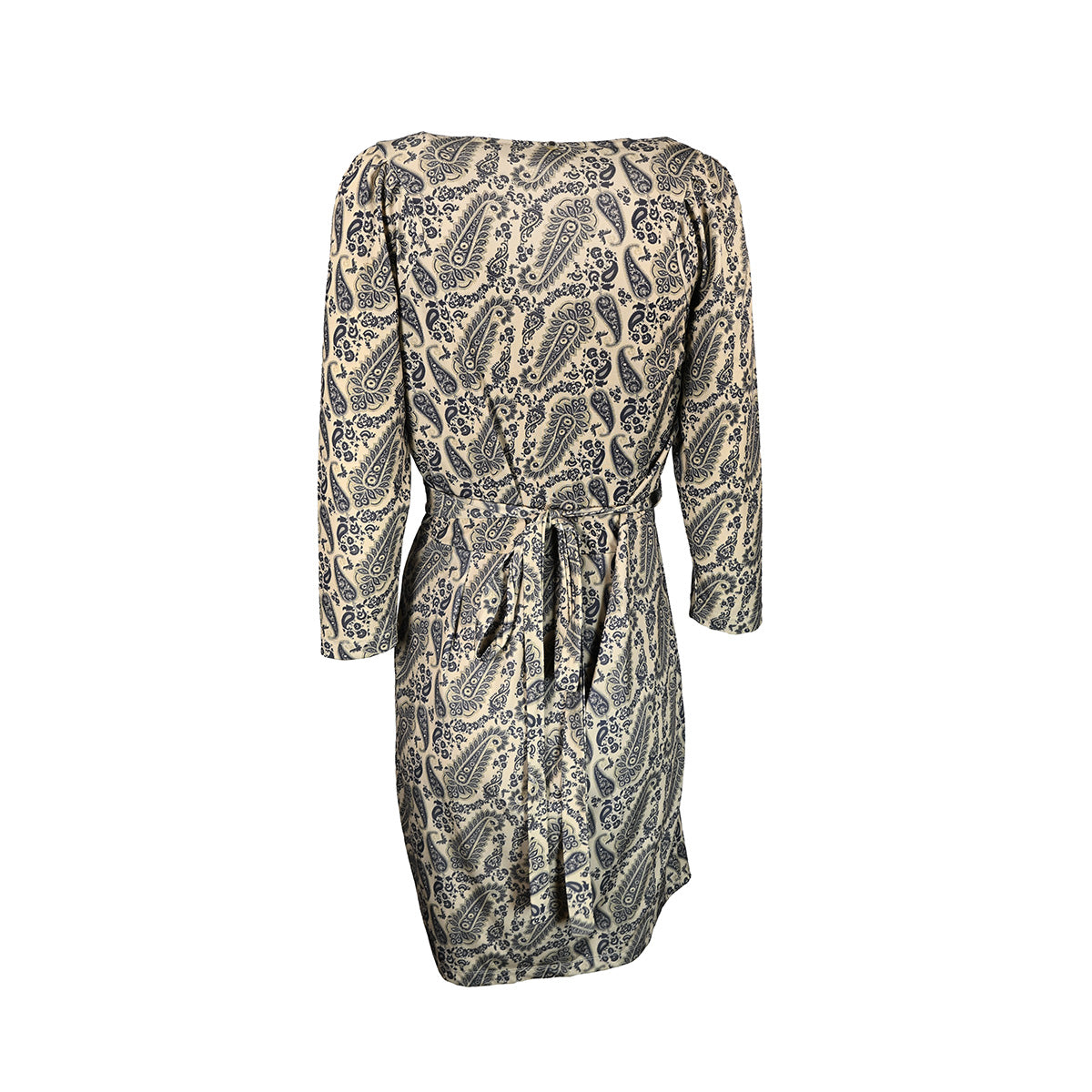 Vestido curto envelope cm estampa