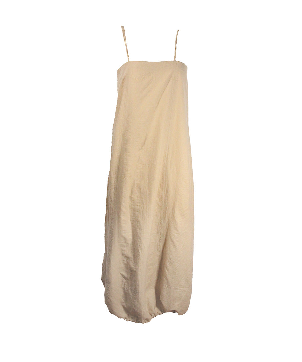 Vestido Longo Bege