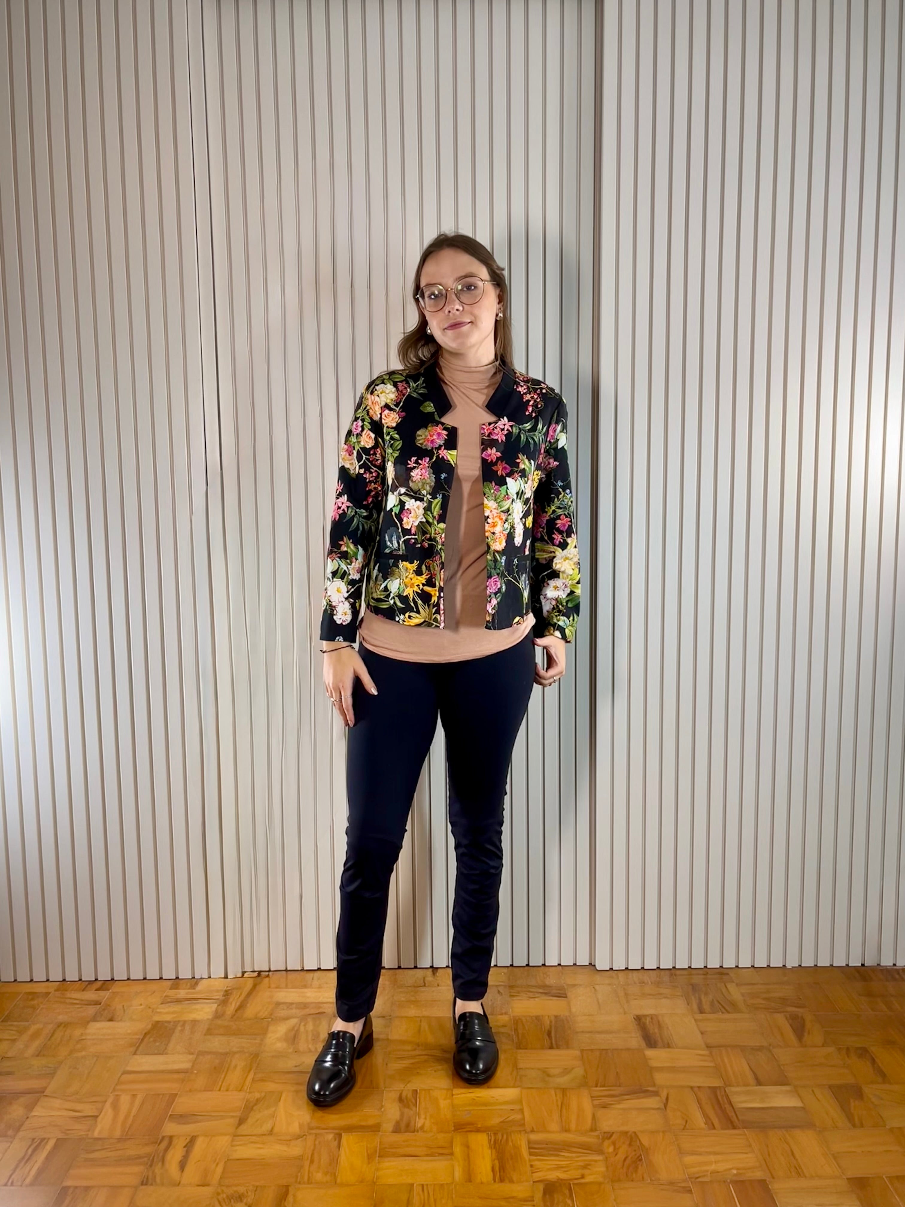 Regata Nude com Gola