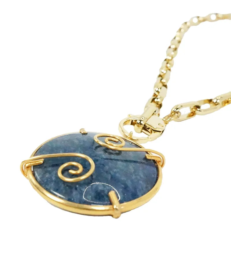 Colar com Pedra Lapis-lazuli