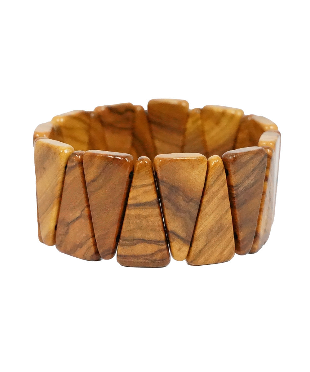 Pulseira de Madeira de Oliveira