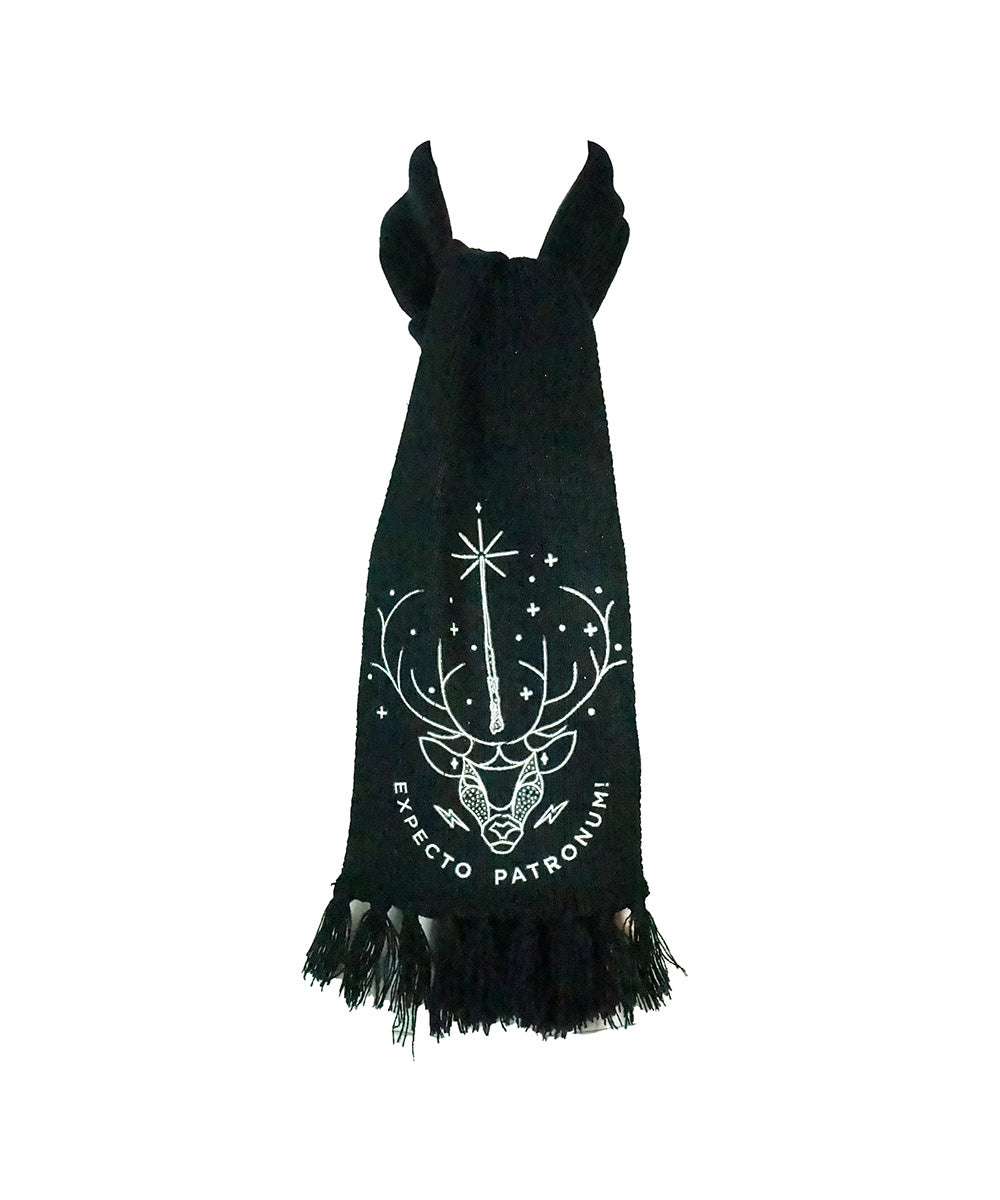 Cachecol preto Harry Potter