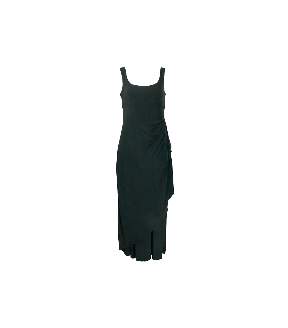 Vestido de Festa Preto Regata