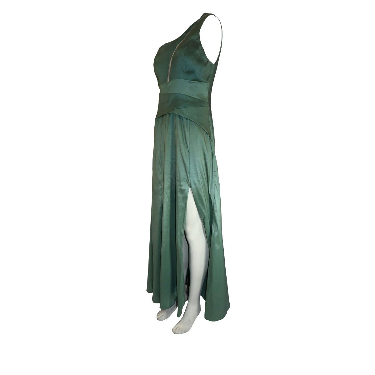 Vestido verde degradê
