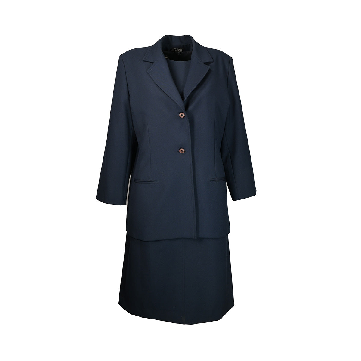 Vestido curto social azul marinho