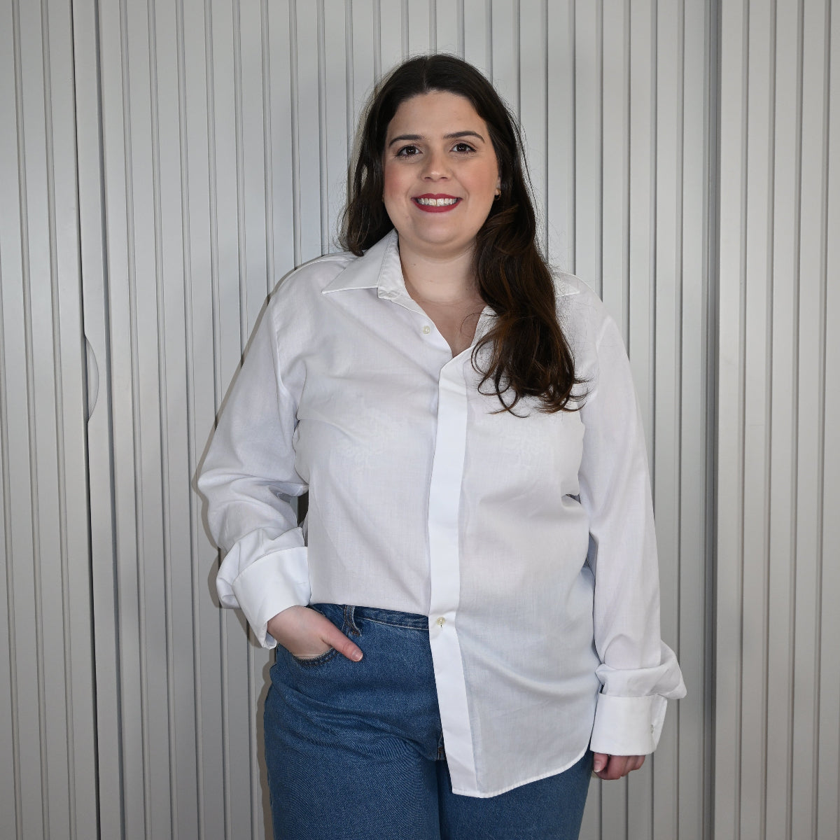 Camisa branca clássica