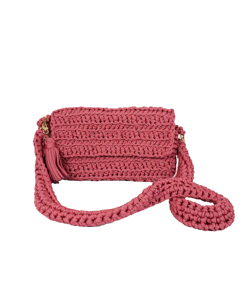 Bolsa Média Rosa Antigo