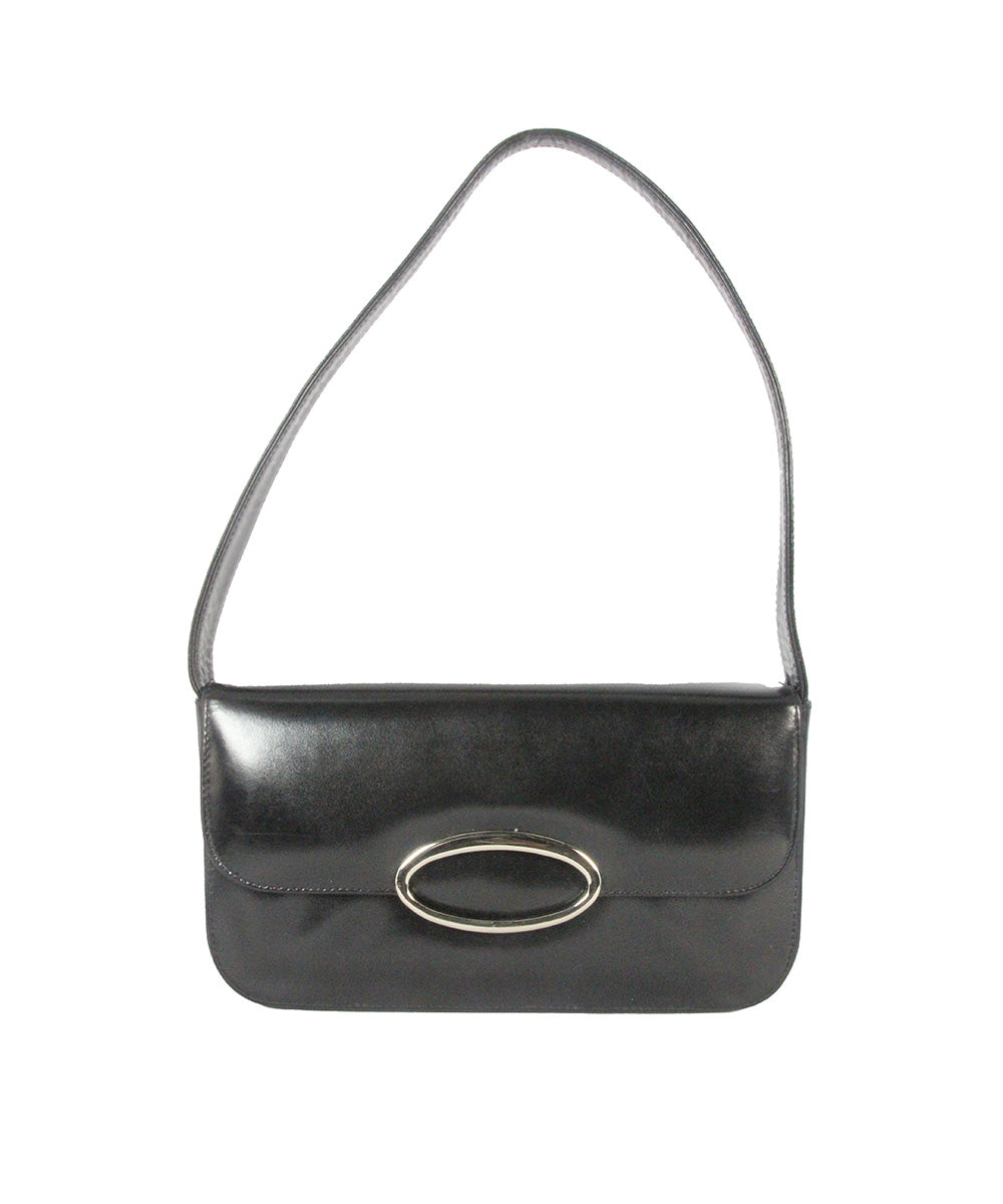 Bolsa Média Retangular Preta