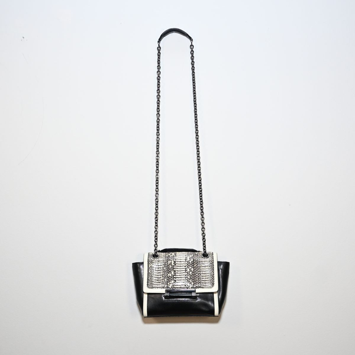 Bolsa couro de cobra