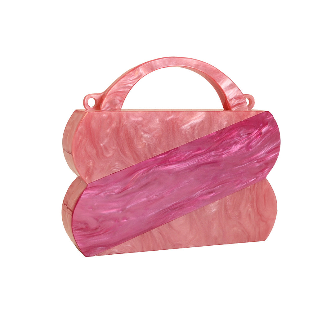 Bolsa pequena rosa candy