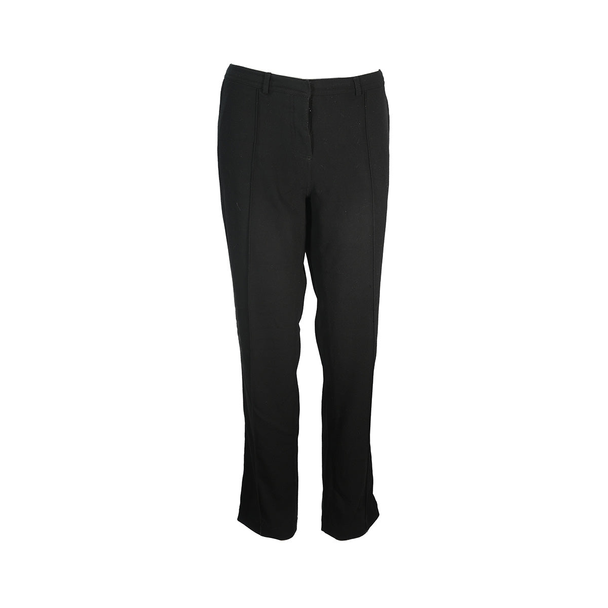 Calça Preta com Listra Branca