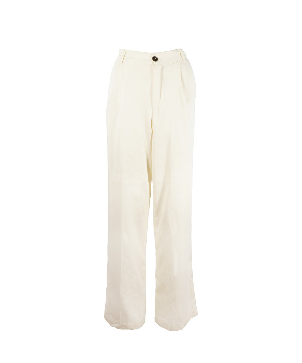 Calça Branca Pantalona