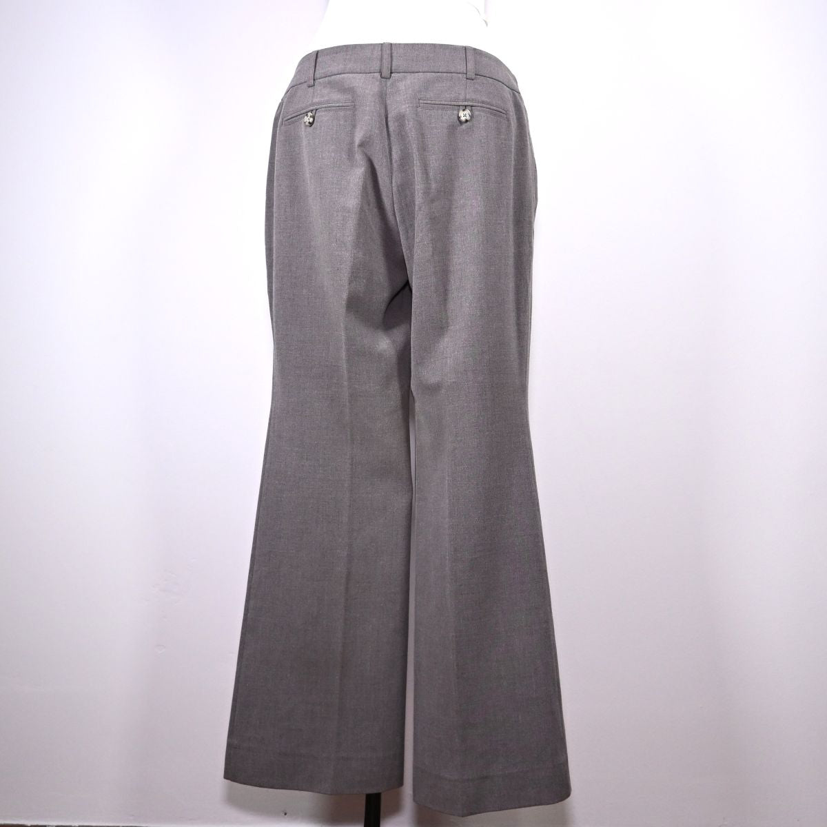 Calça flare marrom