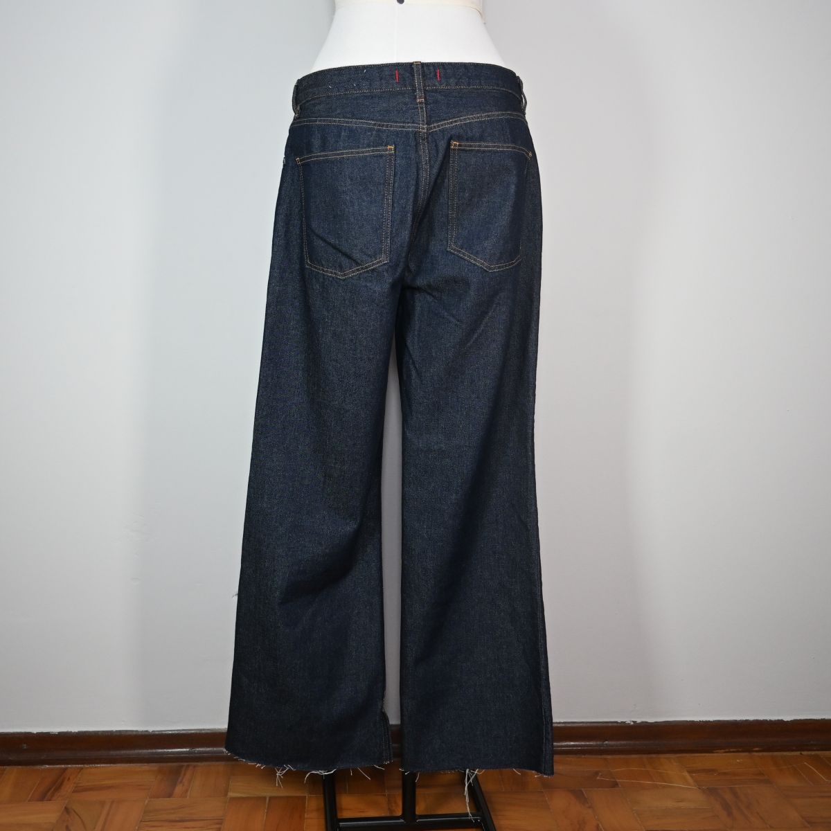 Calça jeans reta