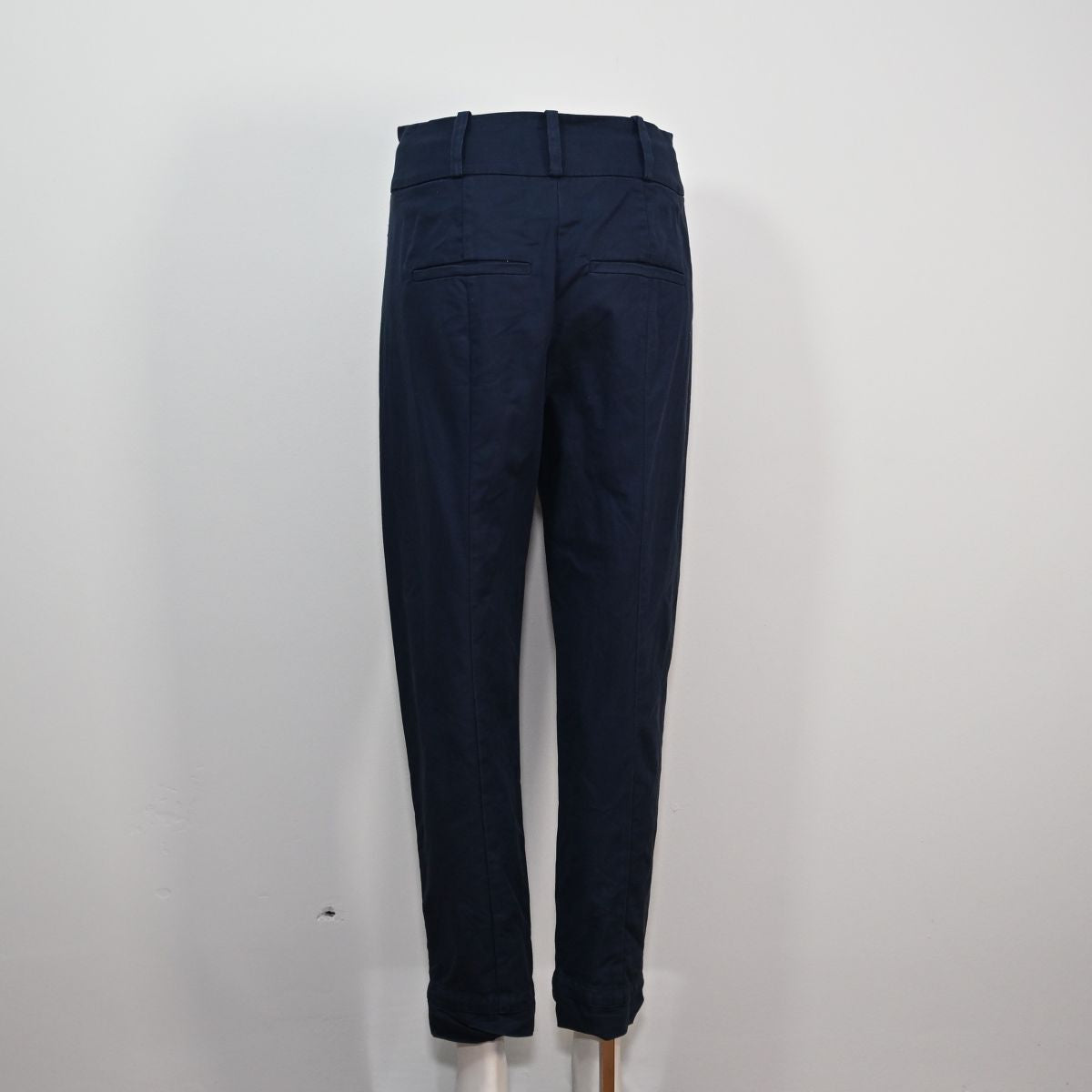 Calça cintura alta azul marinho