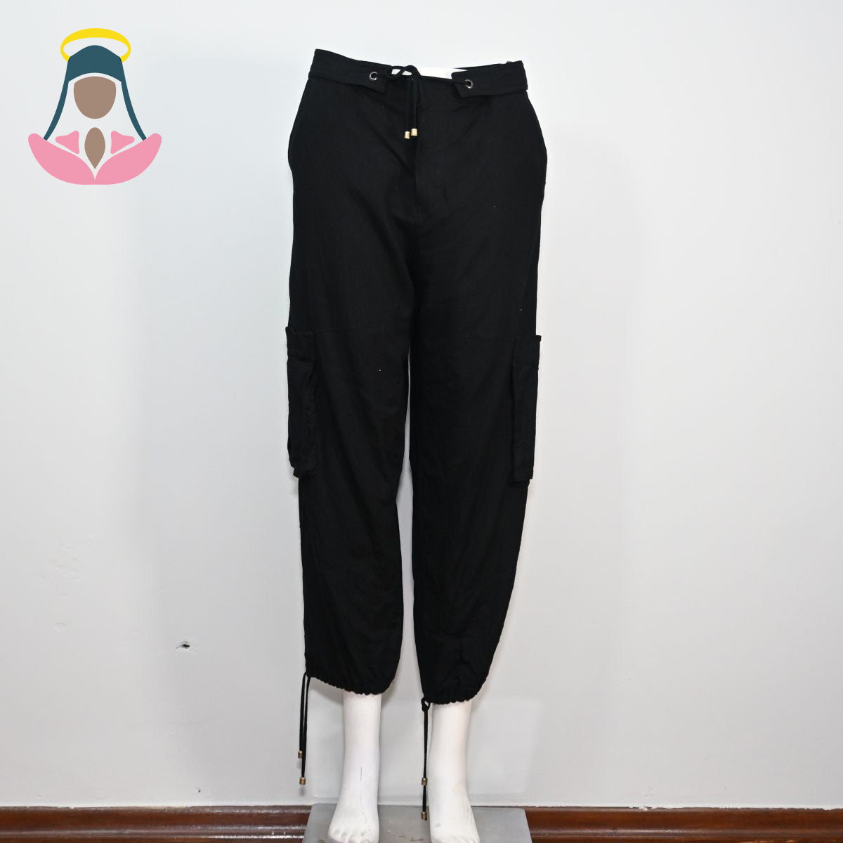 Calça preta cargo